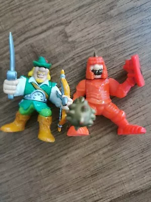 Buy Fisher Price Great Adventures Robin Hood + Knight  Figure Toys 1998 • 8.99£