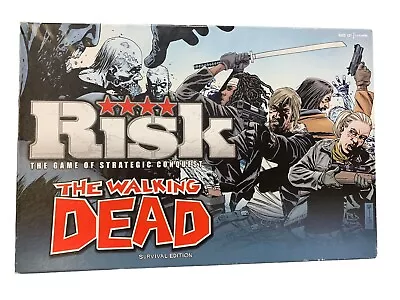 Buy Risk The Walking Dead Survival Edition Board Game Hasbro 2013 Complete • 15£
