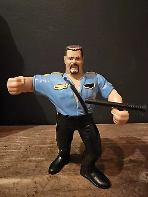 Buy WWF WWE Hasbro Wrestling Figure. Series 3: Big Boss Man With Night Stick • 28£