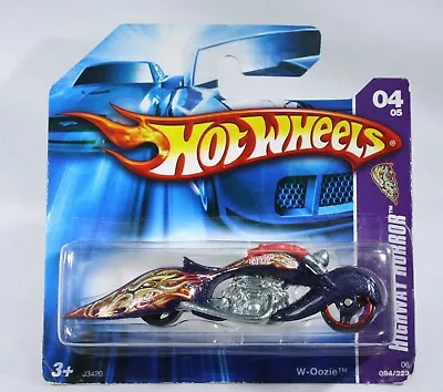 Buy Hot Wheels W-Oozie Motorbike In Blue From Highway Horror Series Ref J3420 • 4.99£