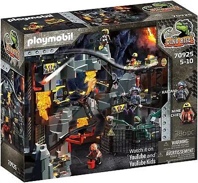 Buy Playmobil Dinosaur Mine Playset Jurassic Animal Era Kids 70361 - New & Sealed • 122.99£
