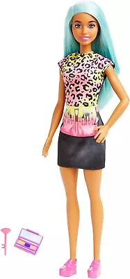 Buy Barbie Doll & Accessories, Career Makeup Artist With Palette And Brush,...  • 13.17£