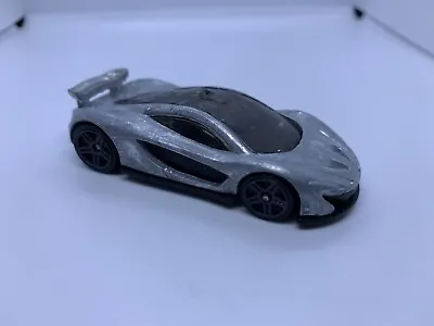 Buy Hot Wheels Ready To Custom Drilled & Stripped - McLaren P1 - Diecast - 1:64 • 4£