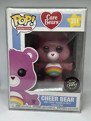 Buy Funko Pop Vinyl Animation Care Bears Cheer Bear #351 Gitd Chase New • 32.99£
