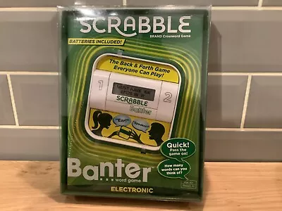 Buy SCRABBLE BANTER Electronic Word Game From Mattel Games - Boxed • 8.99£
