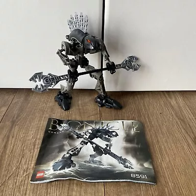Buy LEGO Bionicle 8591 Rahkshi VORAHK 2003 100% Complete With Instructions Figure • 9.50£