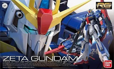 Buy 1/144 Zeta Gundam A.E.U.G. Mobile Suit MSZ-006 Real Grade Model Kit By Bandai • 45.69£