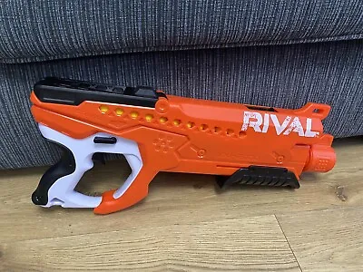 Buy Nerf Rival Curve Shot Helix XXI-2000 Orange Blaster Full With Foam Yellow Balls • 19.97£