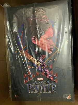 Buy IN STOCK Hot Toys MMS501 Black Panther 1/6 Shuri Letitia Wright Figure New • 310£