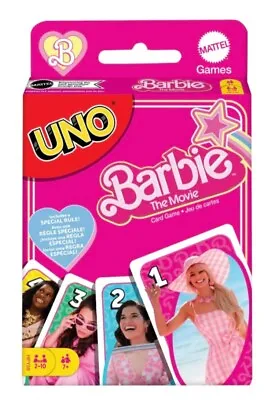 Buy UNO Barbie The Movie Card Game, Inspired By The Movie For Family Night, • 13.90£