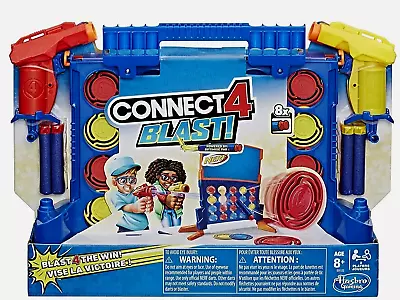 Buy Connect 4 Hasbro Blast Powered By Nerf 8+ 2 Player Game NEW  • 23.65£