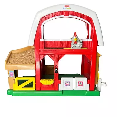 Buy Fisher Price Little People Barn Farm Play Set With Working Sounds Original Box • 16.99£