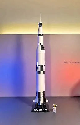 Buy Hot Toy 1:200 Scale NASA Saturn V Carry Rocket Model Finished Painted 57cm/22'' • 82.39£