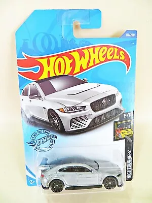 Buy Hot Wheels 171 'jaguar Xe Sv Project 8' Silver. Moc/mib/carded/long Card • 2.99£