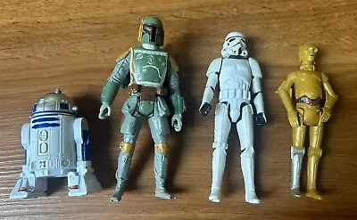 Buy Star Wars Small Figure Bundle Boba Fett/ Trooper +  • 4£