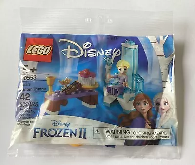 Buy Lego Disney Elsa's Winter Throne - 30553 - Polybag - Brand New And Sealed • 5.59£