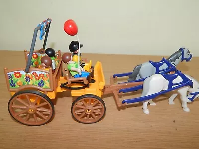 Buy Playmobil 4186 Horse And Carriage Set • 6£