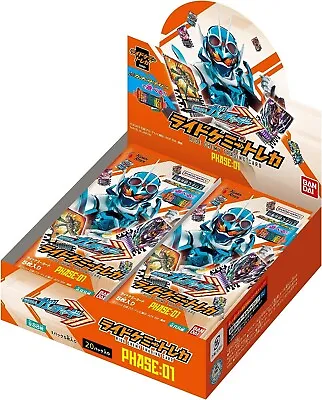 Buy Kamen Rider Gotchard Ride Chemy Trading Card PHASE: 01 BOX 20 Packs Bandai F/S • 67.79£