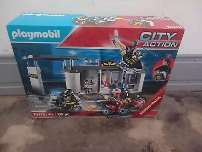 Buy Playmobil 70338 Police Tactical Unit Take Along HQ Used / Clearance • 25.95£