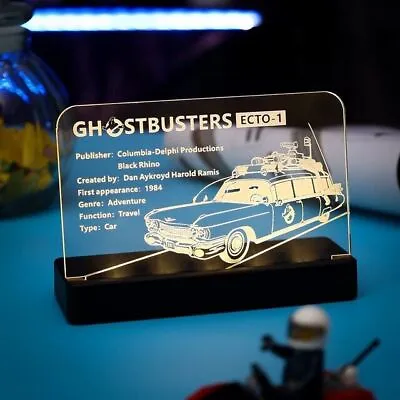 Buy Nameplate ONLY  For LEGO Ideas 10274 Ghostbusters Ecto-1 • 26.12£