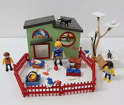Buy PLAYMOBIL 9276 City Life Purrfect Stay Cat Hotel Boarding Playset • 14.99£