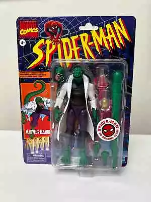 Buy Brand New - Marvel Legends Spider-Man Retro Lizard Action Figure - Hasbro • 49.99£