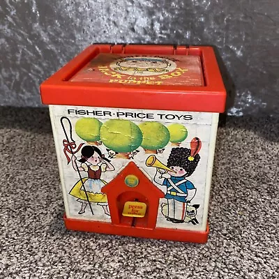 Buy Fisher Price Jack In The Box Puppet Vintage Fisher Price Toy - E53 P683 • 8.99£