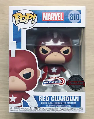 Buy Funko Pop Marvel Red Guardian + Free Protector • 7.99£