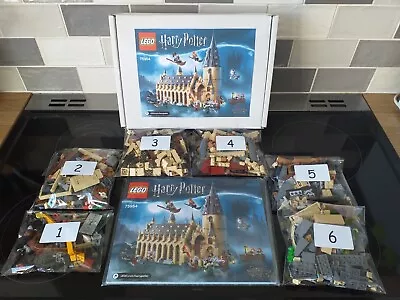 Buy LEGO Harry Potter 75954 Hogwarts Great Hall 100% Complete Instructions Gift Box • 99.95£