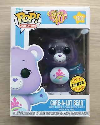 Buy Funko Pop Care Bears Care-A-Lot Bear CHASE + Free Protector • 29.99£
