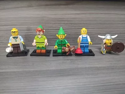 Buy Lego Minifigures Series Bundle Mixed Series With Missing Parts 5 Figures • 5£