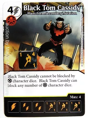 Buy Deadpool ~ BLACK TOM CASSIDY Plant Form Mutation #86 Rare Dice Master Card & Die • 1.93£
