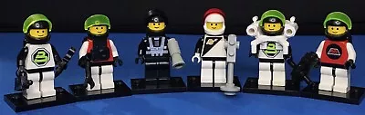 Buy Lego Space 6704-Minifigure Pack-Complete- Blacktron /MTron/Space Police FreePost • 30£
