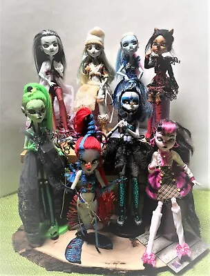 Buy Je1 Monster High Doll Repaint  Ups What's Sitting On Your Nose?  Cute Girls Ooak • 70.92£