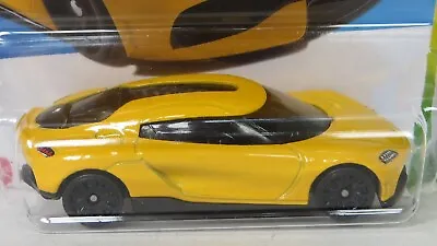 Buy KOENIGSEGG GEMERA 1:64 (Yellow)  Hot Wheels  Diecast Sports Car • 6.79£