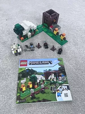 Buy Lego Minecraft The Pillager Outpost #21159 All Bricks Included • 10£
