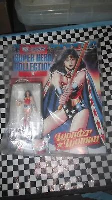 Buy Dc Comics Super Hero Figurine Collection Issue 8 Wonder Woman Eaglemoss Figure • 15£