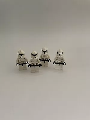 Buy LEGO STAR WARS Minifigures 4x Sw0058 Clone Trooper Phase 1 VGC • 100.72£