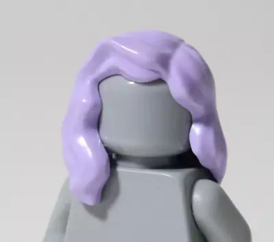 Buy LEGO City Minifigure Lavender Hair Part Long Wavy Female Friends - Genuine • 2.49£