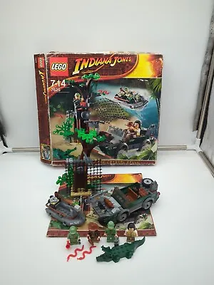 Buy LEGO 7625 INDIANA JONES River Chase - Complete With Box And Instructions  • 39.99£