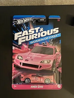 Buy Hot Wheels Fast And Furious Women Of Fast 2023 Honda S2000 Pink. Brand New. • 9.99£