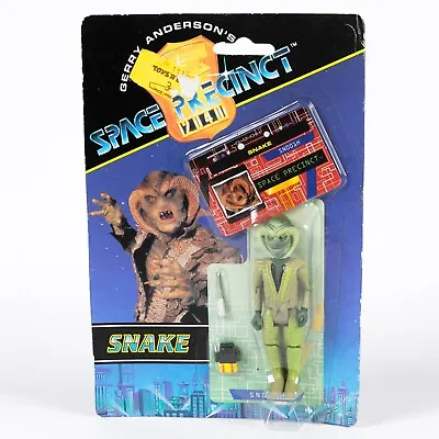 Buy MOC 1994 Vivid Imaginations Gerry Anderson Space Precinct Figure - Snake • 10£
