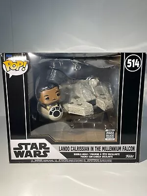 Buy Funko Pop! Star Wars Rides Lando Calrissian In Millennium Falcon Exclusive #514 • 29.99£