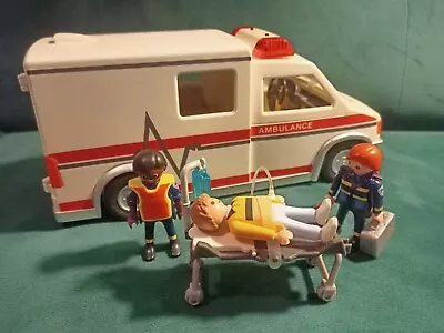 Buy Playmobil Ambulance With Flashing Lights And Sounds 5952 • 9.99£