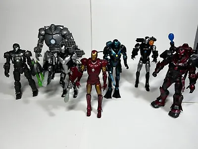 Buy Iron Man First 2008 Film Rare Action Figures 6 Inch Hasbro Set Of 7 • 95£