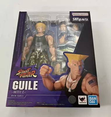 Buy S.H.Figuarts Guile Outfit 2 Street Fighter BANDAI SHF SH Action Figure Games • 82.90£