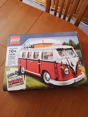 Buy LEGO Creator Expert Volkswagen T1 Camper Van (10220) - 100% Complete With Box • 80£