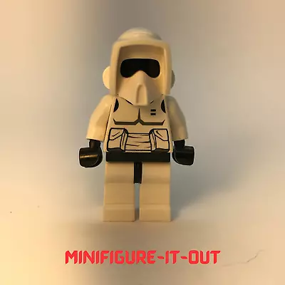 Buy GENUINE Lego Star Wars Minifigure Scout Trooper Sw0005a From Set 7956 8038 • 5.95£