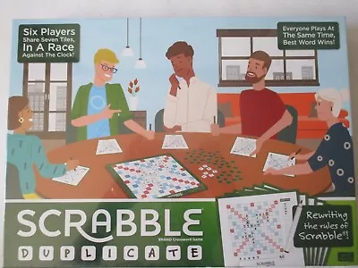 Buy Scrabble Duplicate Family Game New Sealed And Unopened. • 6.99£