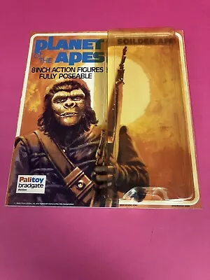 Buy Vintage Planet Of The Apes Solider Ape 8” Action Figure MEGO 1974 Palitoy Card • 22£